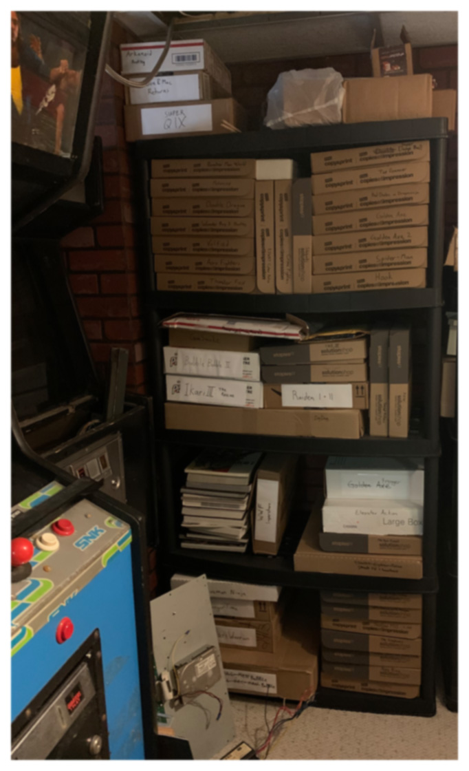 Stacked Arcade Boards